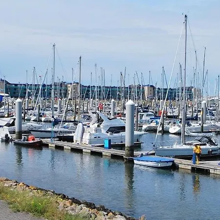 Large Family Boat At The Beach Near Amsterdam